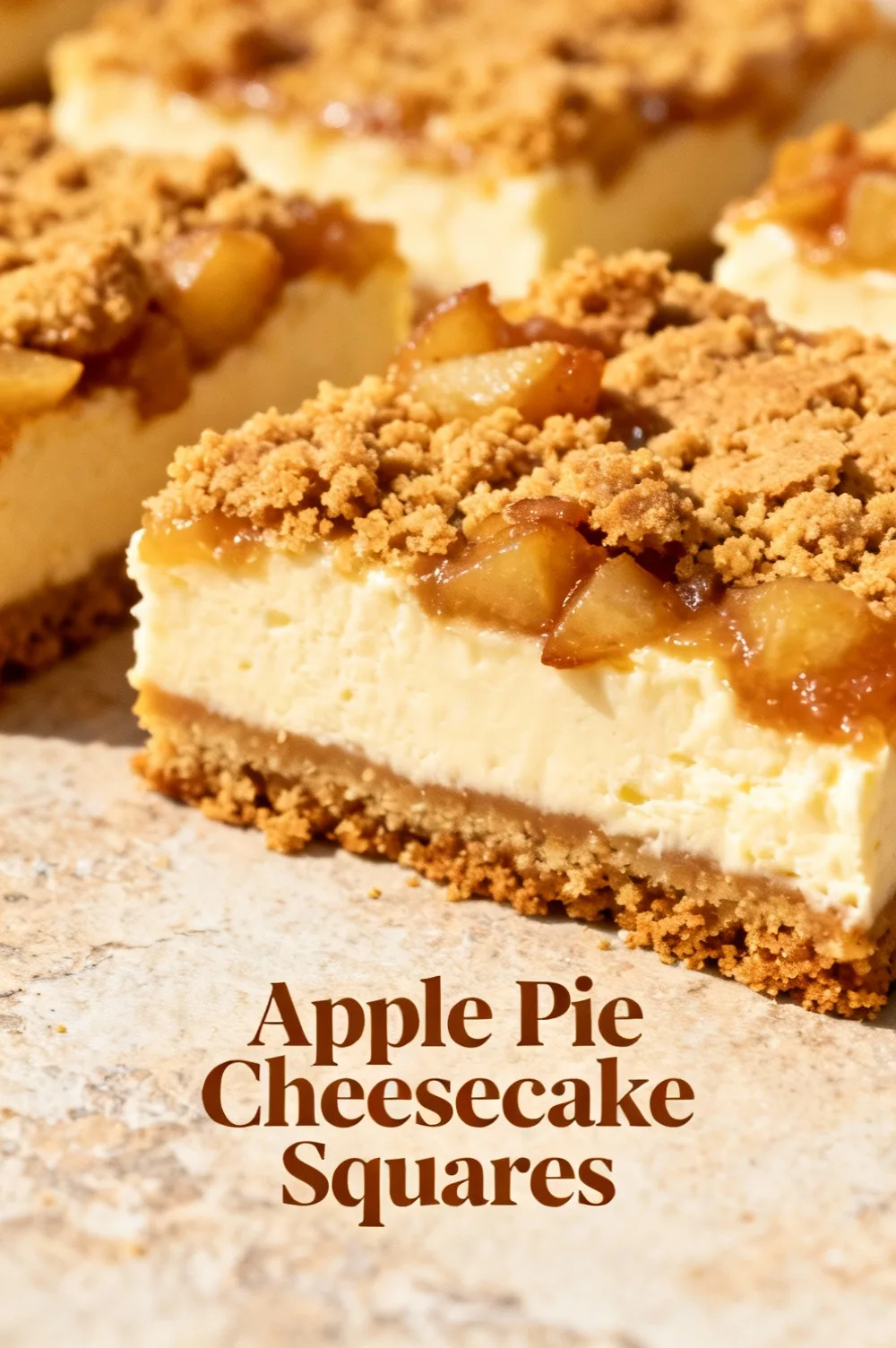 Apple Pie Cheesecake Squares