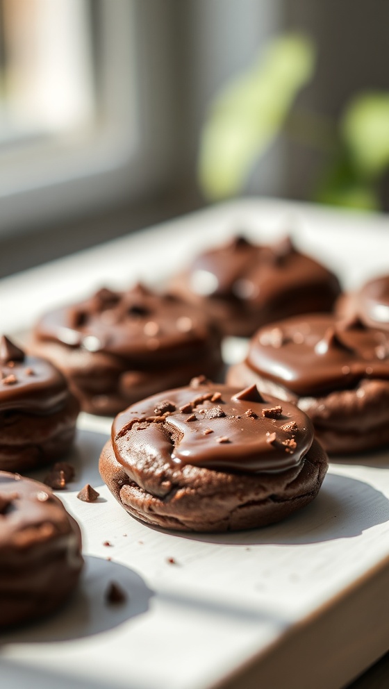 Chocolate Ganache Cookie Bites