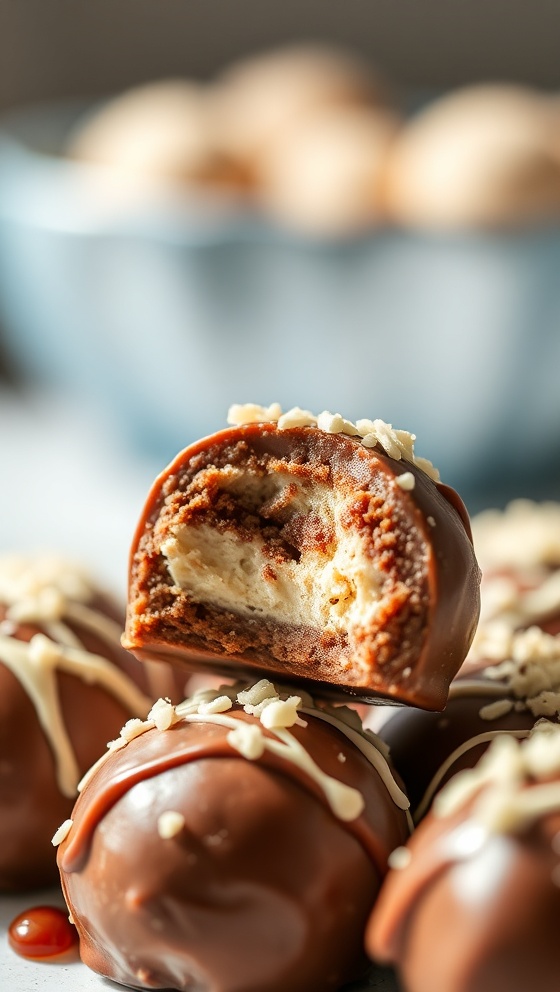 Creamy Buckeye Candy Bites