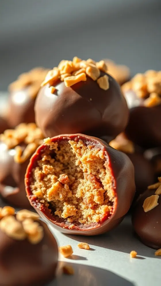 Fudge Peanut Butter Balls