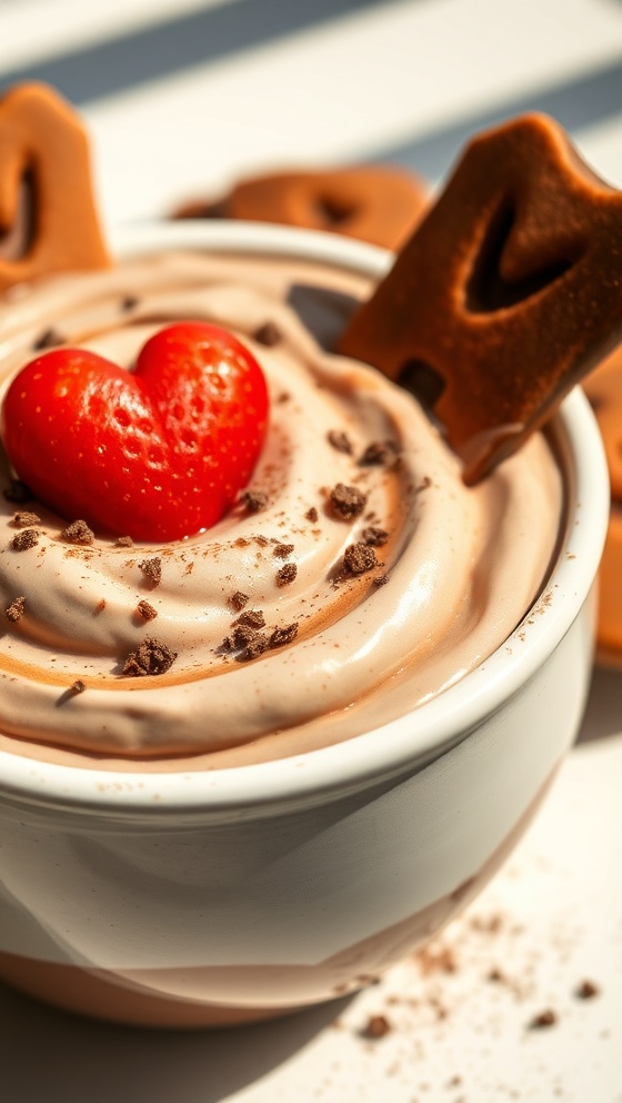 Creamy Hot Cocoa Dip