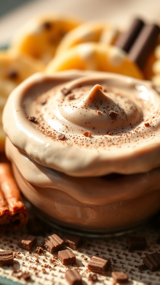 Creamy Mocha Dessert Dip