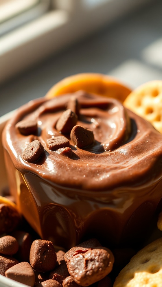 Fudgy Hot Chocolate Dip