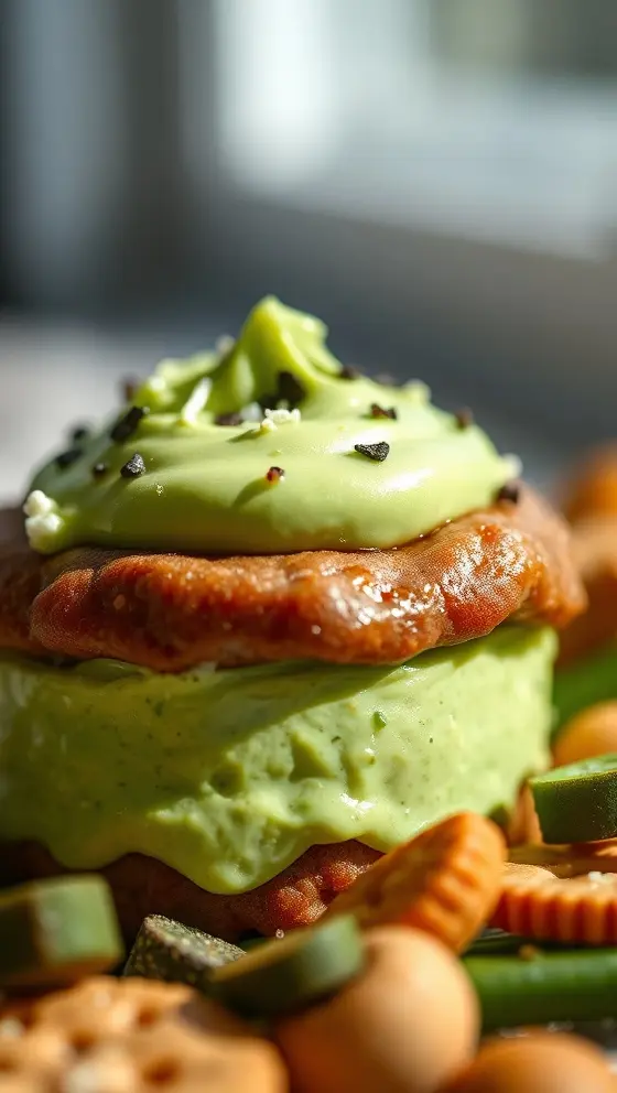 Green Grinch Dessert Dip