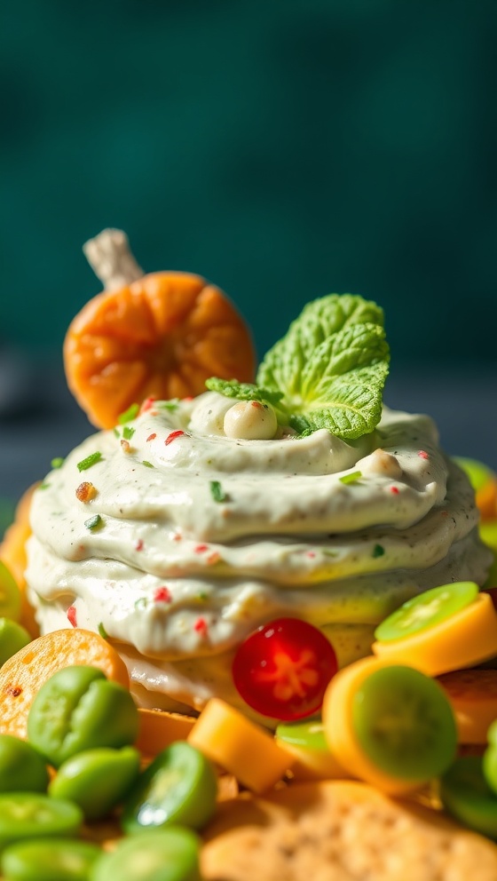 Grinchy Mint Party Dip