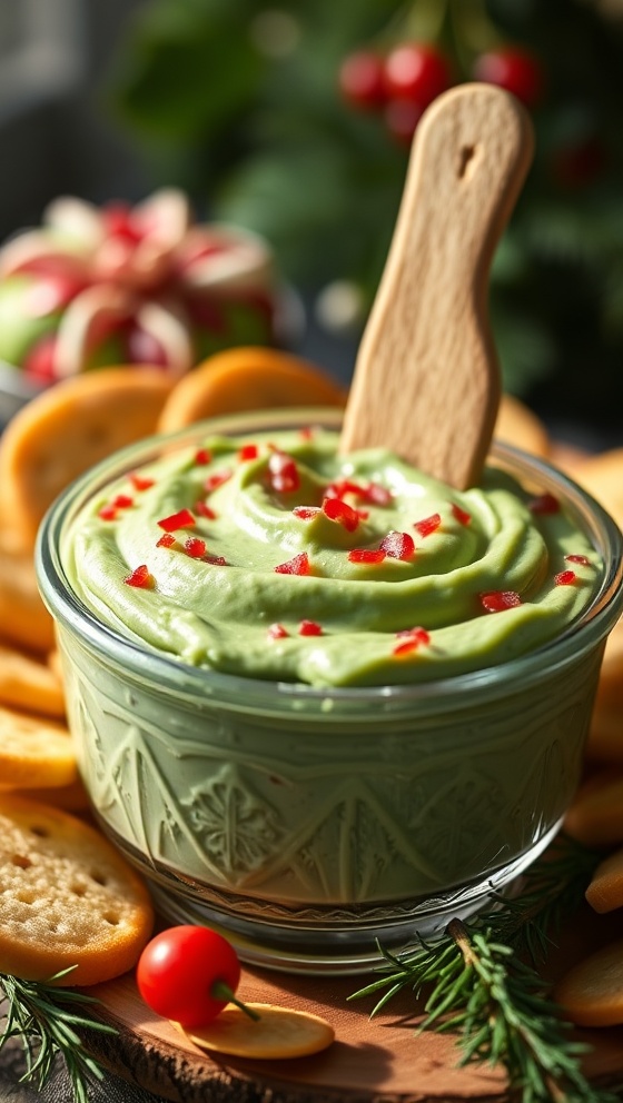 Holiday Green Sweet Dip