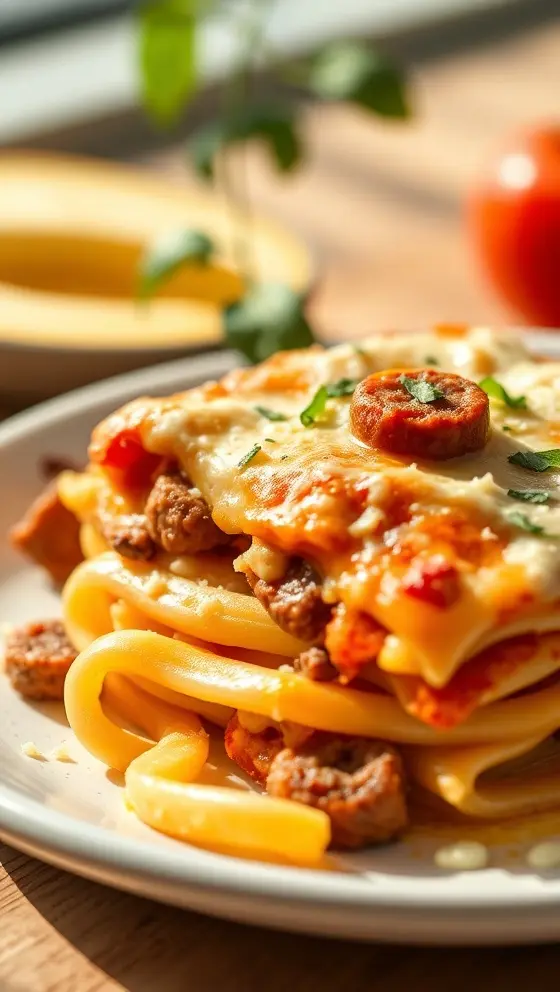 Cheesy Baked Ziti With Ricotta Sausage Comfort Food