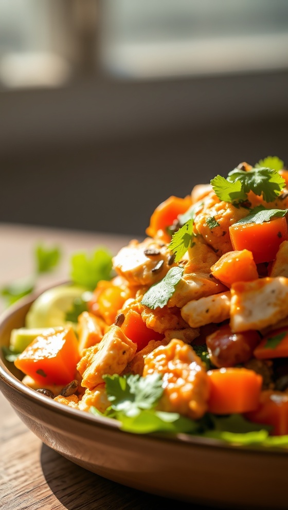 Clean Buffalo Chicken Salad Recipe Healthy Flavorful Dish