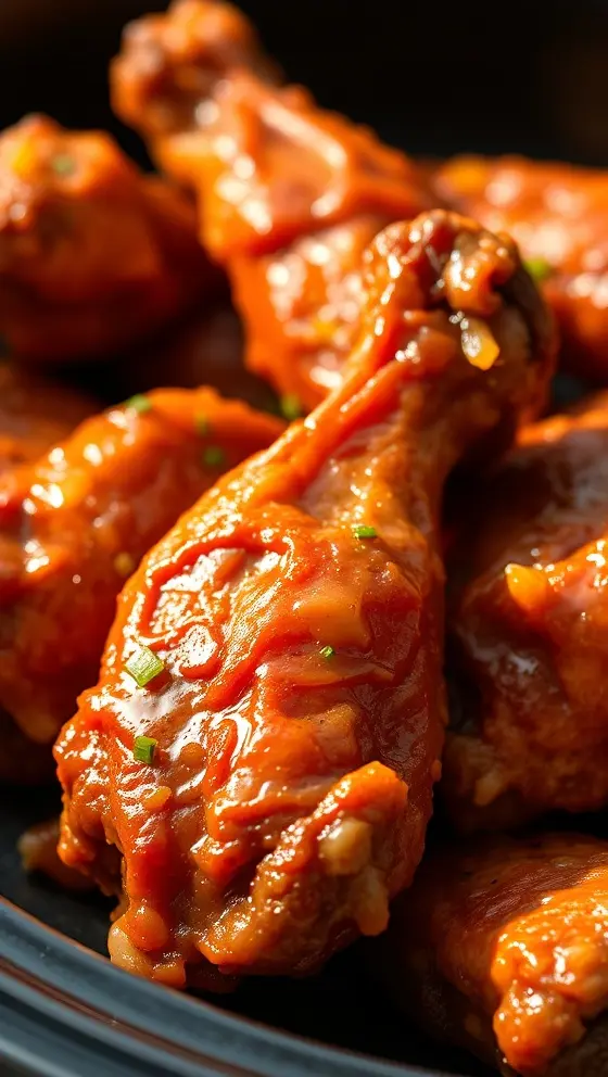 Crock Pot Chicken Wings Recipe Easy Juicy Delicious