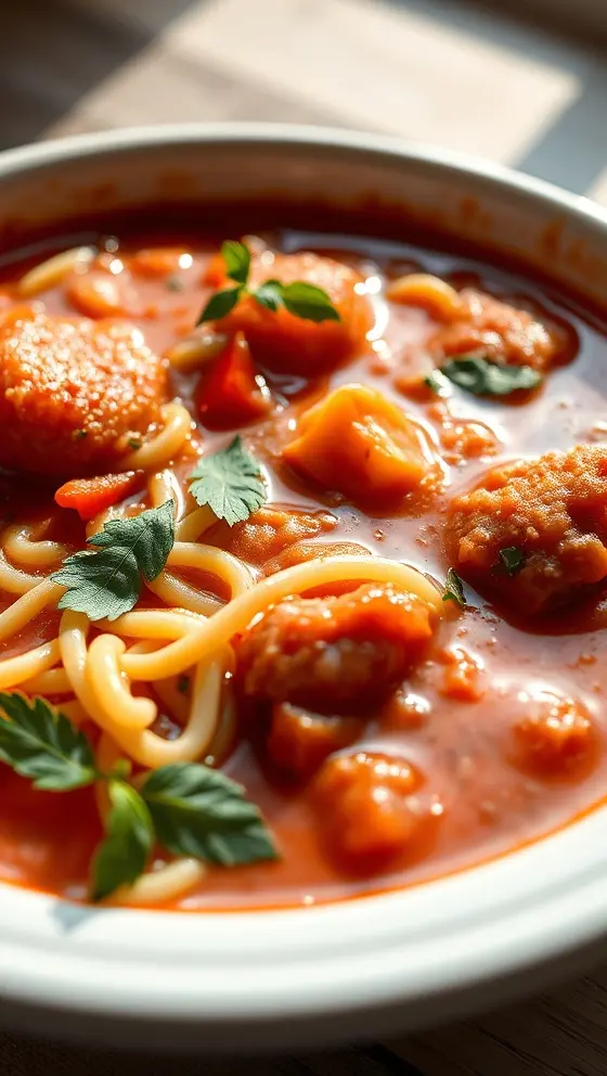 Italian Sausage Tomato Orzo Soup Recipe Easy Hearty