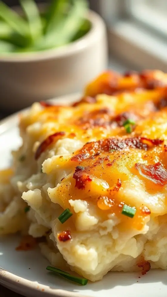 Sour Cream And Onion Smashed Potato Casserole Recipe