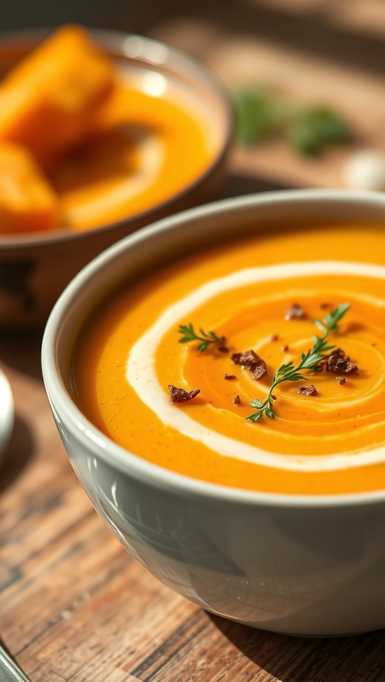 Sweet Potato Soup Recipe Creamy Healthy Easy To Make