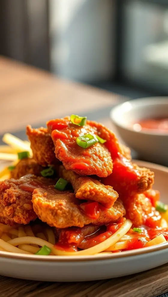 Bang Bang Chicken Recipe Crispy Spicy Delicious