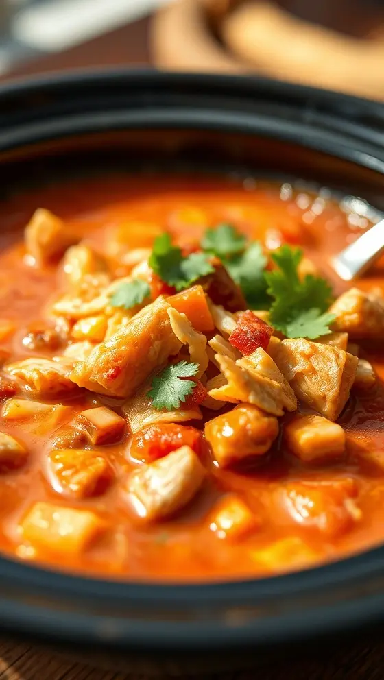 Crockpot Spicy Chicken Tortilla Soup Easy Flavorful Recipe