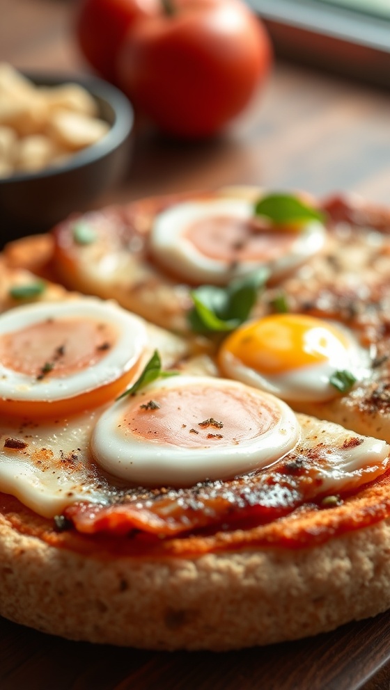 English Muffin Breakfast Pizza Recipe Easy Morning Delight