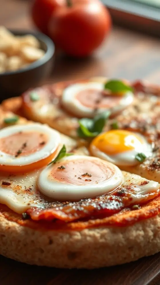 English Muffin Breakfast Pizza Recipe Easy Morning Delight