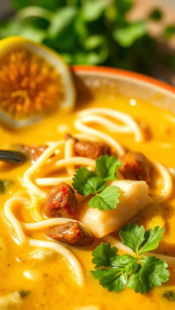 Khao Soi Recipe Authentic Thai Coconut Curry Noodle Soup