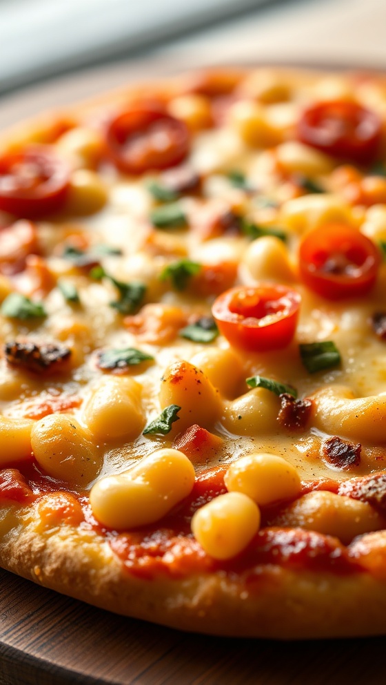 Macaroni And Cheese Pizza Recipe Easy Cheesy Delight