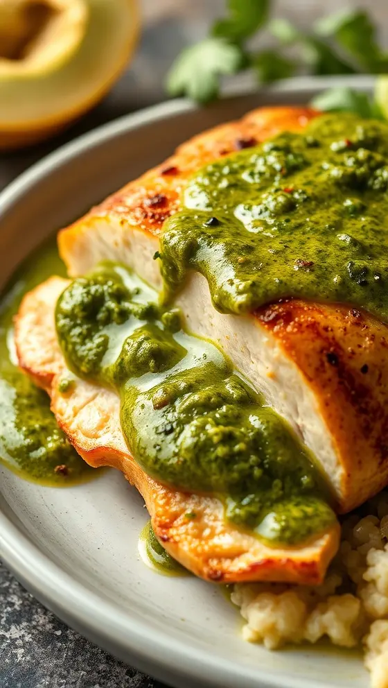 Peruvian Chicken With Green Sauce Recipe Juicy Flavorful