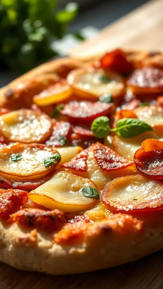 Potato And Pancetta Pizza Recipe Perfect Italian Dish