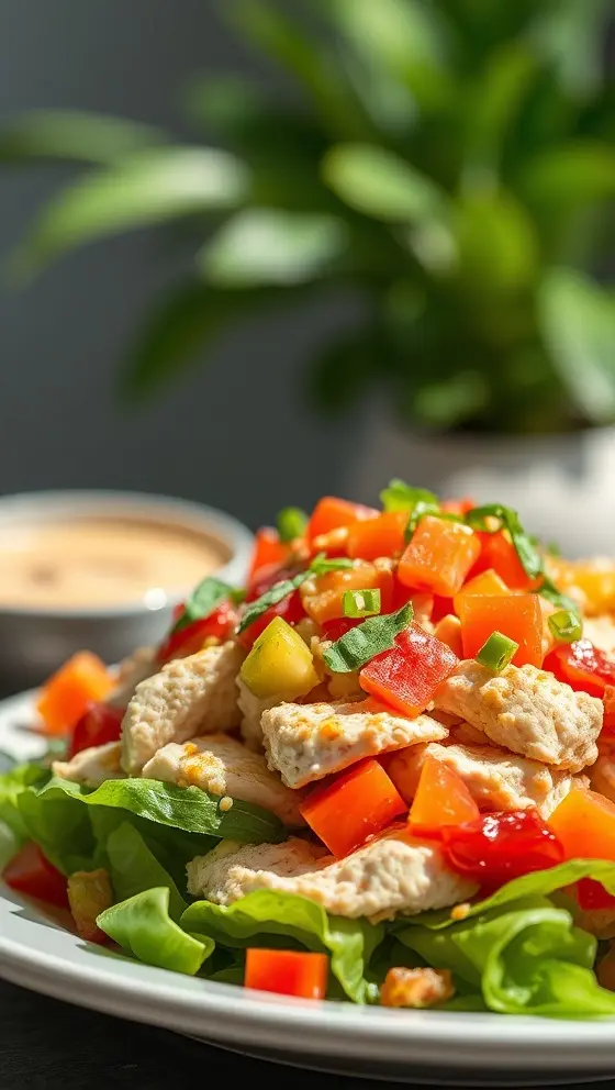 Southwestern Chicken Salad Recipe Flavor Packed Meal