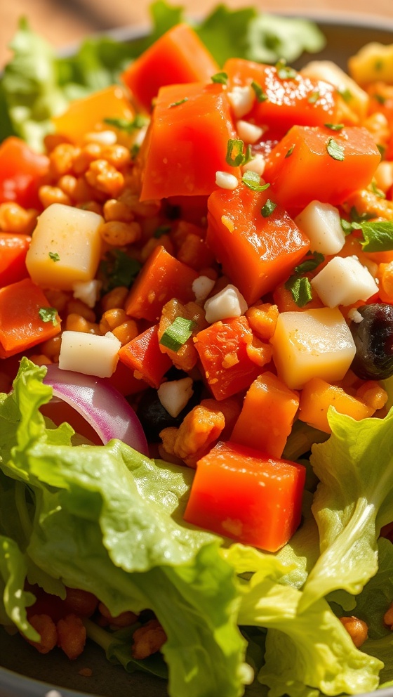 Spicy Southwest Salad Recipe Bold Fresh Flavorful