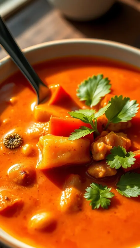 Thai Red Curry Soup Recipe Easy Flavorful Spicy Dish